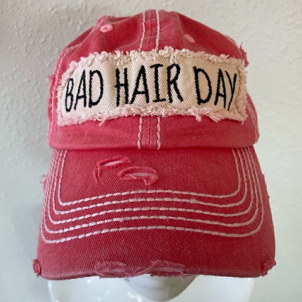 KBethos Bad Hair Day Distressed Hat EUC - Picture 4 of 7
